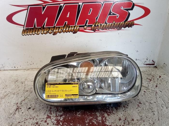 Używane Reflektor lewy Volkswagen Golf IV (1J1) 1.4 16V Cena € 25,00 Procedura marży oferowane przez Autosloopbedrijf gebr. Maris