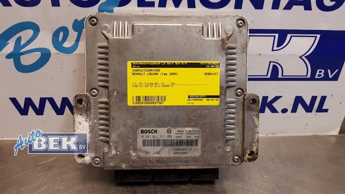 Used Injection computer Renault Laguna II Grandtour (KG) 2.2 dCi 150 16V Price € 28,50 Margin scheme offered by Auto Bek