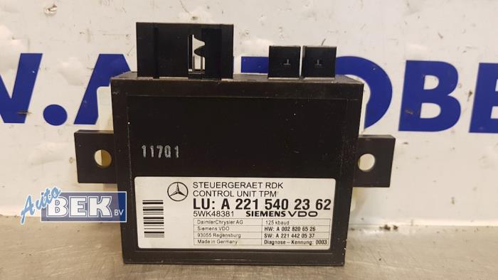 Begagnade Däcktrycksmodul Mercedes S (W221) 3.0 S-320 CDI 24V Pris € 20,00 Marginaltabell erbjuds av Auto Bek