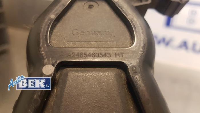 Rear brake calliper, left from a Mercedes-Benz B (W246,242) 1.8 B-180 CDI BlueEFFICIENCY 16V 2012