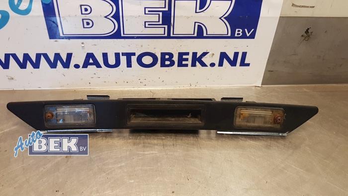 License plate light bar