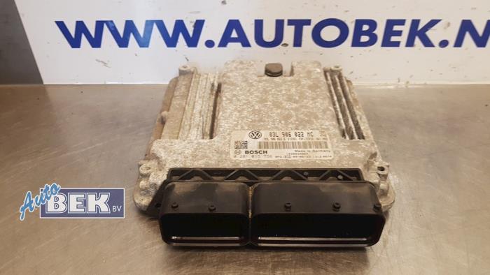 Usagé Ordinateur gestion moteur Volkswagen Golf VI (5K1) 2.0 TDI 16V Prix € 140,00 Règlement à la marge proposé par Auto Bek