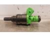 Injector (petrol injection) from a Mercedes C (W203), 2000 / 2007 1.8 C-180K 16V, Saloon, 4-dr, Petrol, 1.796cc, 105kW (143pk), RWD, M271946, 2002-05 / 2007-02, 203.046