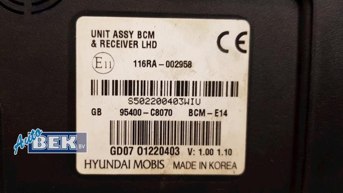 Ordinateur contrôle fonctionnel d'un Hyundai i20 (GBB) 1.1 CRDi VGT 12V 2015