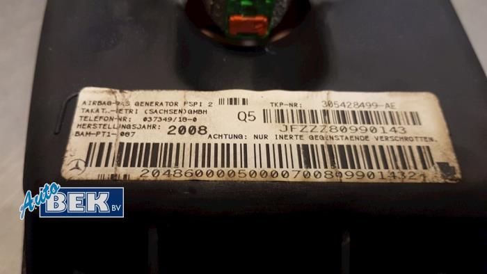 Right airbag (dashboard) Mercedes C 2.2 C-200 CDI 16V - 305429010