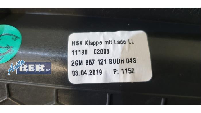 Handschuhfach van een Volkswagen T-Cross 1.0 TSI 115 12V 2019