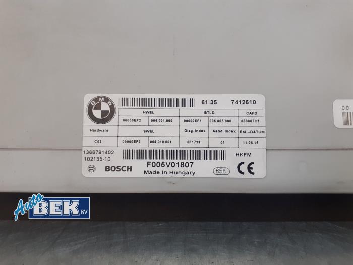 Steuergerät sonstige van een BMW 3 serie Touring (F31) 318d 2.0 16V 2016