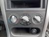 Heater control panel from a Suzuki Splash, 2008 / 2015 1.3 DDiS 16V, MPV, Diesel, 1.248cc, 55kW (75pk), FWD, D13A; Z13DTJ; EURO4, 2008-01 / 2015-12, EXB52S; EXB62S 2010