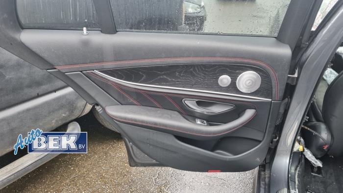 Rear door trim 4-door, left from a Mercedes-Benz E Estate (S213) E-53 AMG EQ Boost 3.0 24V 4-Matic+ 2019