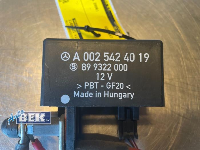 Relay Mercedes Sprinter 3,5t - A0025424019 - Auto Bek