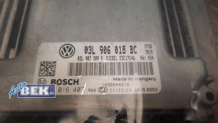 Ordinateur gestion moteur d'un Volkswagen Scirocco (137/13AD) 2.0 TDI 16V 2012