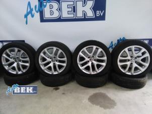 Used Set of sports wheels Volkswagen Scirocco (137/13AD) 2.0 TSI 16V Price € 599,00 Margin scheme offered by Auto Bek