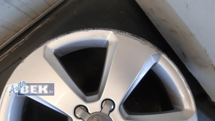 Set of wheels from a Audi A3 Sportback (8VA/8VF) 2.0 TDI 16V 2012