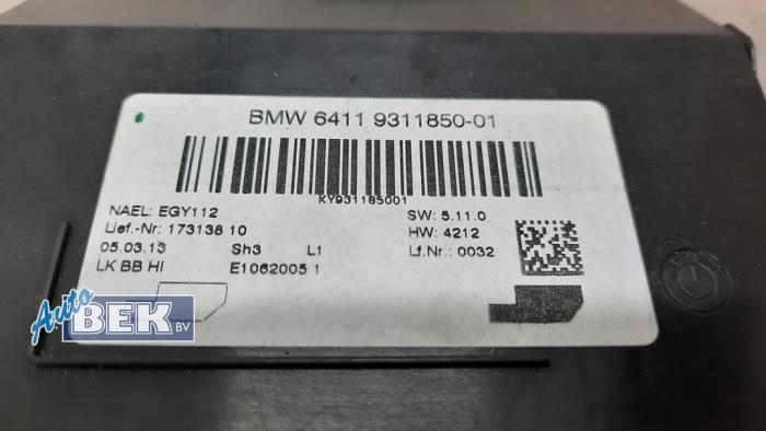 Ordinateur chauffage d'un BMW 3 serie Touring (F31) 316d 2.0 16V 2013