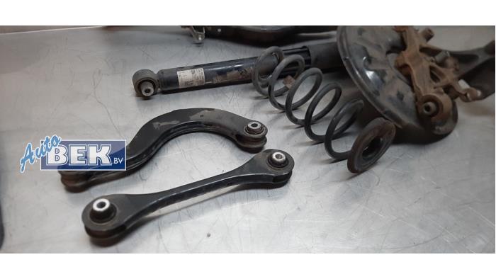 Rear suspension system, left from a Volkswagen Golf VII (AUA) 2.0 GTI 16V Performance Package 2019