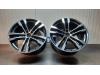 Set of sports wheels from a BMW X5 (F15), 2013 / 2018 M50d 3.0 24V, SUV, Diesel, 2.993cc, 280kW (381pk), 4x4, N57D30C, 2013-12 / 2018-07, KS81; KS82
