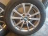 Set of wheels + tyres from a BMW 3 serie (F30) 316i 1.6 16V 2012