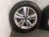 Set of sports wheels + winter tyres from a Volkswagen Golf IV (1J1) 1.4 16V 2003