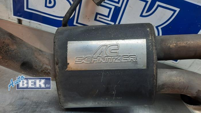 Exhaust rear silencer from a BMW 1 serie (E87/87N) 120d 16V 2005
