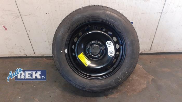 Spare wheel from a Renault Scénic III (JZ) 1.5 dCi 110 2015