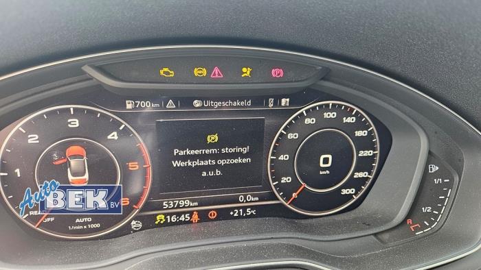 Motor van een Audi A5 Cabrio (F57/F5E) 3.0 TDI V6 24V Quattro 2017