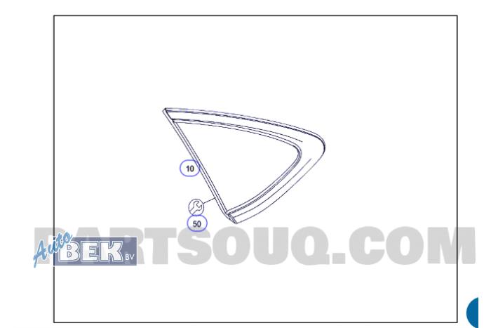Usados Ventanilla triangular izquierda detrás Mercedes GLC Coupe (C253) 2.2 250d 16V BlueTEC 4-Matic Precio de solicitud ofrecido por Auto Bek