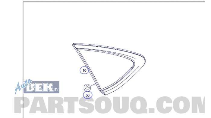 Usados Ventanilla triangular derecha detrás Mercedes GLC Coupe (C253) 2.2 250d 16V BlueTEC 4-Matic Precio de solicitud ofrecido por Auto Bek