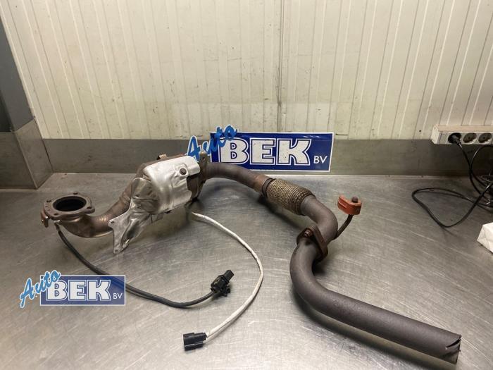Used Front pipe + catalyst Ford Fiesta 6 (JA8) 1.0 EcoBoost 12V 100 Price € 190,00 Margin scheme offered by Auto Bek