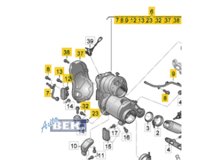 Used Particulate filter Volkswagen Caddy Cargo V (SBA/SBH) 2.0 TDI BlueMotionTechnology Price € 499,99 Margin scheme offered by Auto Bek