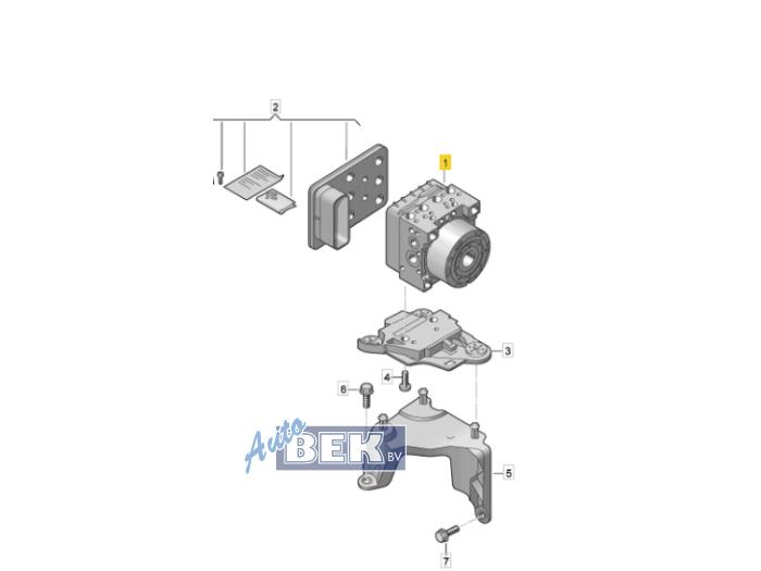 Usagé Pompe ABS Volkswagen ID.4 (E21) PRO 77 kWh Prix € 550,00 Règlement à la marge proposé par Auto Bek