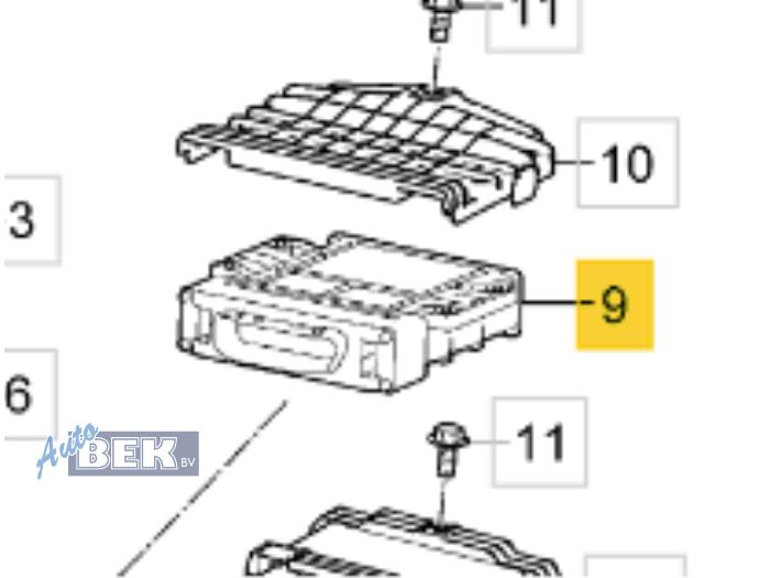 Usagé Module caméra Porsche Cayenne II (92A) 4.8 V8 32V S Prix € 145,00 Règlement à la marge proposé par Auto Bek