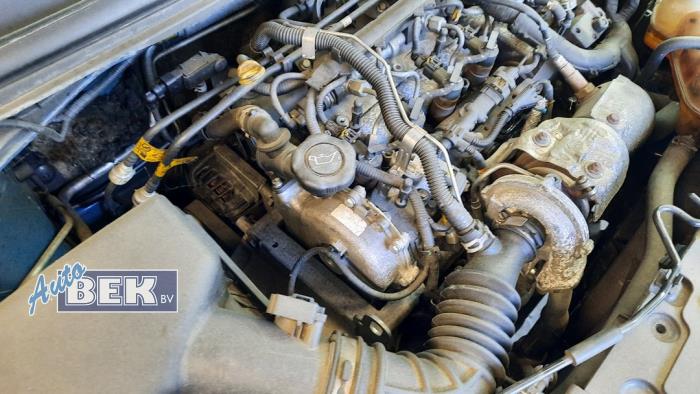 Motor van een Chevrolet Aveo (300) 1.3 D 16V 2009