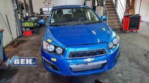 Motor van een Chevrolet Aveo (300) 1.3 D 16V 2009