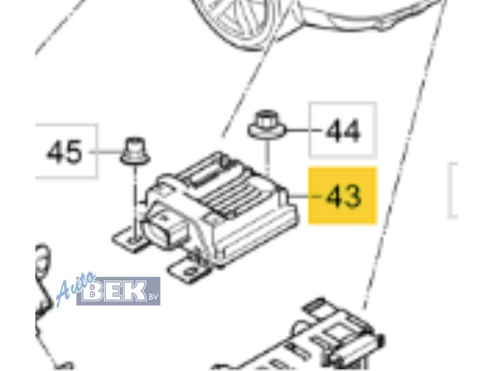 Usagé Module pompe carburant Porsche Cayenne II (92A) 3.0 S E-Hybrid 24V Prix € 35,00 Règlement à la marge proposé par Auto Bek