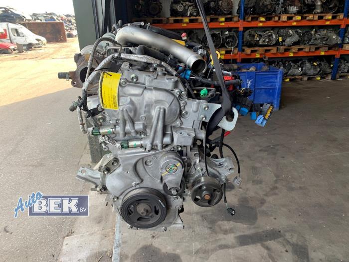 Motor van een Renault Clio IV (5R) 1.6 Turbo 16V RS 200 EDC 2016