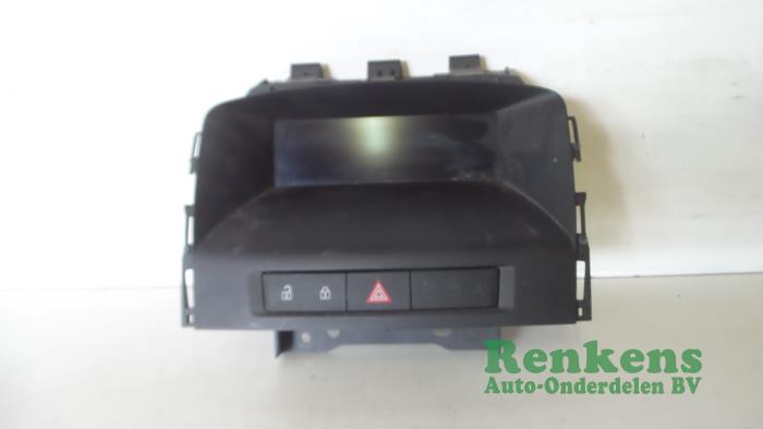 Begagnade Innerdisplay Opel Astra J (PC6/PD6/PE6/PF6) 1.7 CDTi 16V 110 Pris € 30,00 Marginaltabell erbjuds av Renkens Auto-Onderdelen B.V.