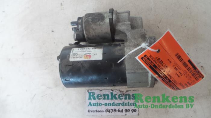Used Starter Chevrolet Tacuma 1.8 Pure,SE,SX Price € 35,00 Margin scheme offered by Renkens Auto-Onderdelen B.V.