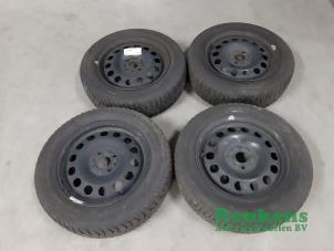Used Set of wheels + winter tyres Mini Mini (R56) 1.6 One D 16V Price on request offered by Renkens Auto-Onderdelen B.V.