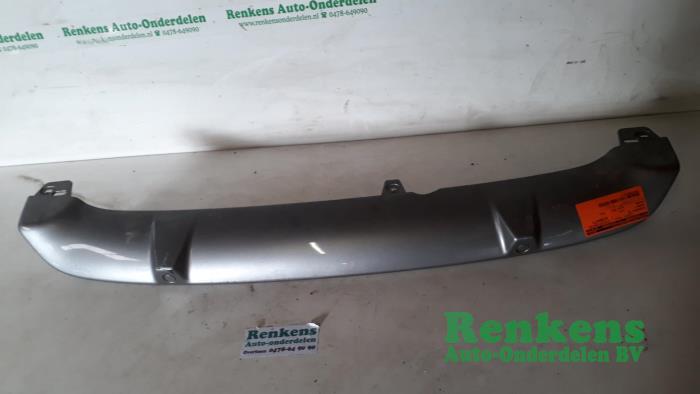 Rear bumper component, central from a Renault Megane III Coupe (DZ) 2.0 16V CVT 2012