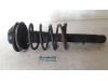 Front shock absorber rod, left from a Peugeot 206 (2A/C/H/J/S), 1998 / 2012 1.4 XR,XS,XT,Gentry, Hatchback, Petrol, 1.360cc, 55kW (75pk), FWD, TU3JP; KFW, 2000-08 / 2005-03, 2CKFW; 2AKFW 2004