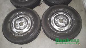 Used Set of wheels + tyres Ford Transit 2.2 TDCi 16V Price on request offered by Renkens Auto-Onderdelen B.V.