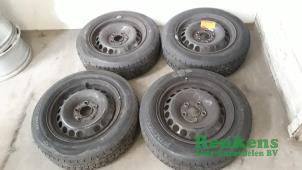 Used Set of wheels + winter tyres Mercedes A (W168) 1.4 A-140 Price on request offered by Renkens Auto-Onderdelen B.V.