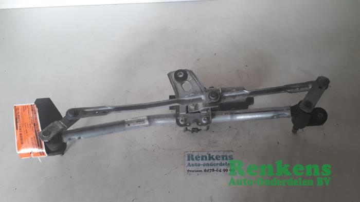 Wiper motor + mechanism from a Opel Astra H SW (L35) 1.6 16V Twinport 2005