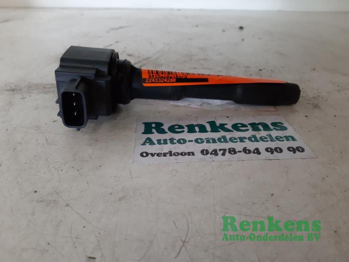 Pen ignition coil from a Renault Kangoo/Grand Kangoo (KW) 1.2 16V TCE 2017