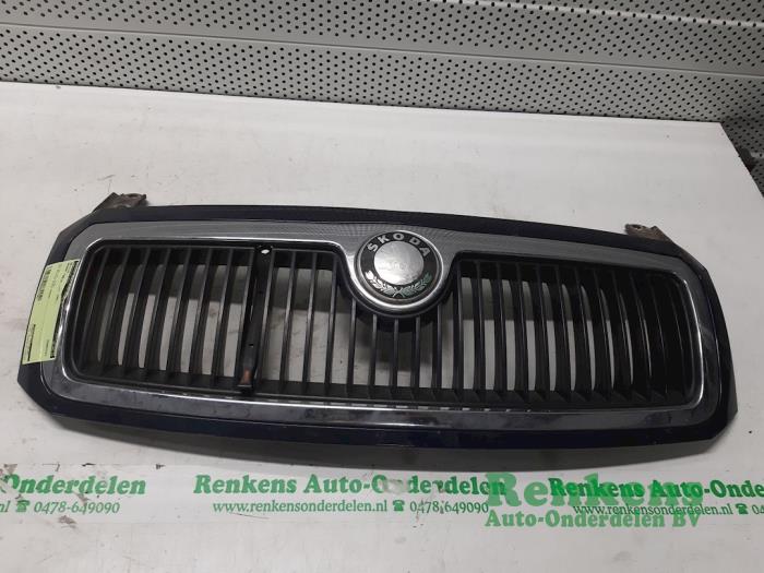 Begagnade Grill Skoda Fabia (6Y5) 1.4i Pris € 25,00 Marginaltabell erbjuds av Renkens Auto-Onderdelen B.V.