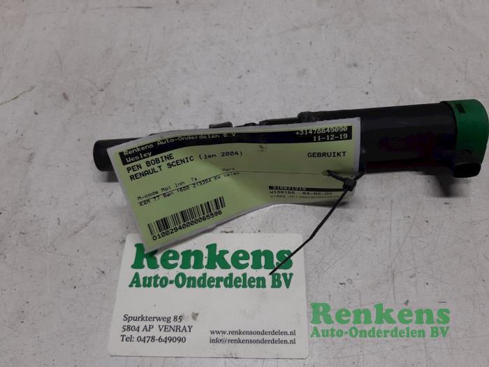 Gebrauchte Stift Zündspule Renault Scénic II (JM) 1.6 16V Preis € 10,00 Margenregelung angeboten von Renkens Auto-Onderdelen B.V.