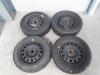 Set of wheels + winter tyres from a Mini Mini (R56), 2006 / 2013 1.6 One D 16V, Hatchback, Diesel, 1.598cc, 66kW (90pk), FWD, N47C16A, 2010-07 / 2013-11, SW11; SW12 2012