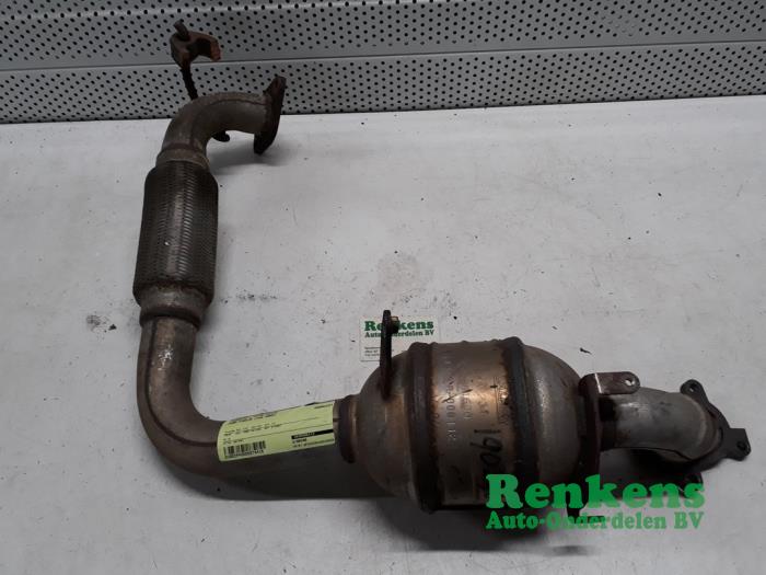 Used Front pipe + catalyst Ford Fiesta 5 (JD/JH) 1.4 TDCi Price € 60,00 Margin scheme offered by Renkens Auto-Onderdelen B.V.