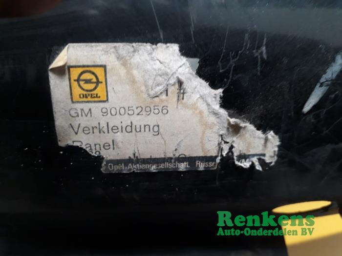 Rear side panel, right from a Opel Kadett D (31/32/33/34/41/42/43/44) 1.2 S 1981
