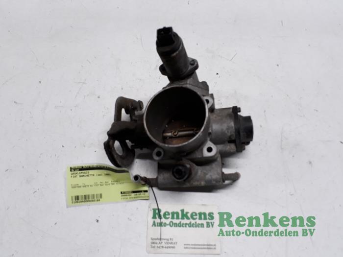Gebrauchte Drosselklappengehäuse Fiat Barchetta (183) 1.8 16V Preis € 30,00 Margenregelung angeboten von Renkens Auto-Onderdelen B.V.